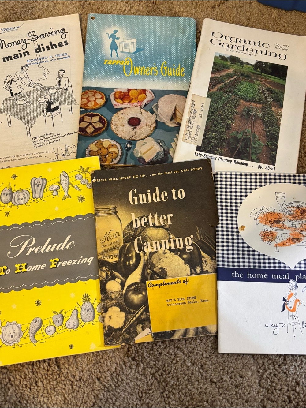 Vintage Cookbooks Pamphlets Guides Scrapbook Junk Journaling Collecting